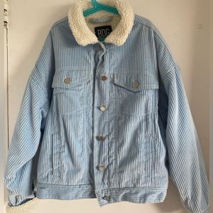BDG light blue corduroy jacket